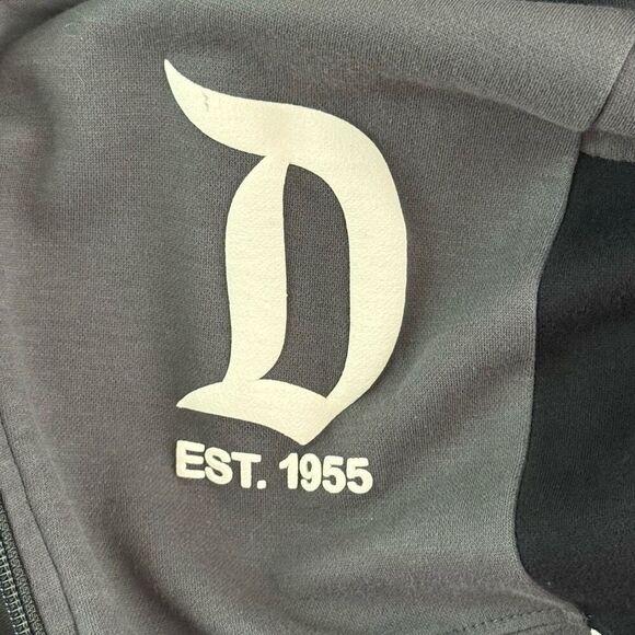 Disneyland Spirit Jersey Jacket Full Zip Up Spellout Grey - Unisex US S - Picture 3 of 9